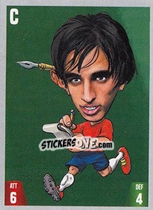 Sticker Bryan Ruiz - Gooolmania 2018 n. 190 - Select