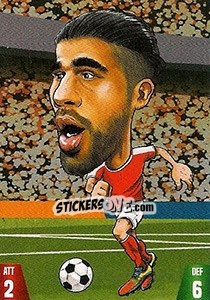 Sticker Ricardo Rodríguez - Gooolmania 2018 n. 192 - Select