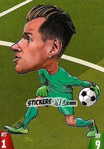 Cromo Marc-André ter Stegen - Gooolmania 2018 n. 200 - Select