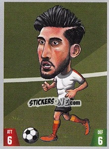 Sticker Emre Can - Gooolmania 2018 n. 201 - Select