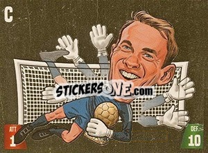 Sticker Manuel Neuer - Gooolmania 2018 n. 203g - Select