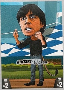 Sticker Joachim Löw - Gooolmania 2018 n. 207 - Select