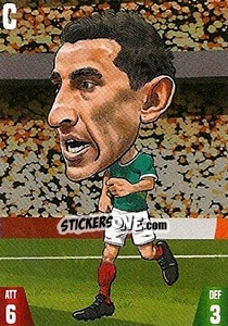 Sticker Andres Guardado - Gooolmania 2018 n. 214 - Select