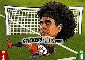 Sticker Guillermo Ochoa - Gooolmania 2018 n. 215 - Select