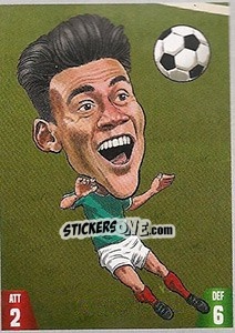 Sticker Hector Moreno - Gooolmania 2018 - Select