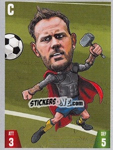 Sticker Andreas Granqvist - Gooolmania 2018 n. 221 - Select