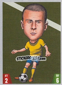 Sticker Victor Lindelöf - Gooolmania 2018 n. 223 - Select