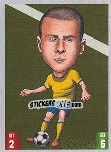 Sticker Victor Lindelöf - Gooolmania 2018 - Select