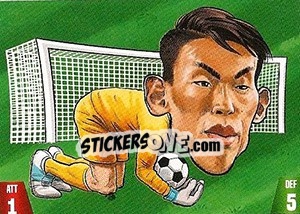 Sticker Kim Seung-gyu - Gooolmania 2018 n. 227 - Select