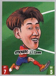 Figurina Son Heung-min - Gooolmania 2018 - Select