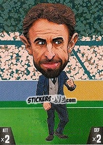 Sticker Gareth Southgate - Gooolmania 2018 n. 232 - Select
