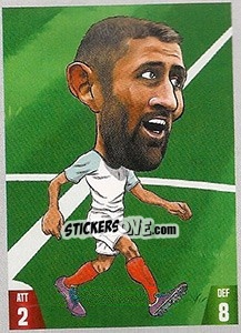 Sticker Gary Cahill - Gooolmania 2018 n. 233 - Select