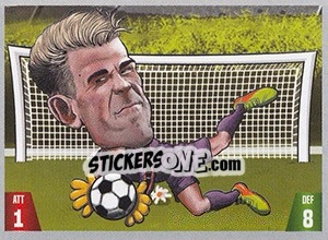 Sticker Joe Hart - Gooolmania 2018 n. 237 - Select
