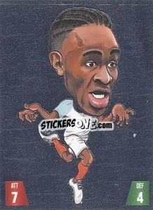 Sticker Raheem Sterling - Gooolmania 2018 - Select