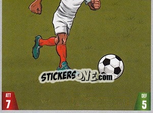 Sticker Dele Alli (puzzle 2) - Gooolmania 2018 n. 245 - Select