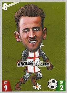 Sticker Harry Kane - Gooolmania 2018 n. 246 - Select