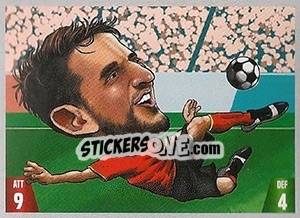 Sticker Dries Mertens - Gooolmania 2018 n. 248 - Select