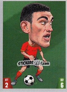 Sticker Thomas Vermaelen - Gooolmania 2018 n. 250 - Select