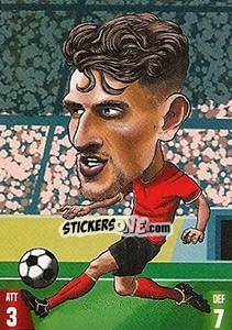 Sticker Thomas Meunier - Gooolmania 2018 n. 252 - Select