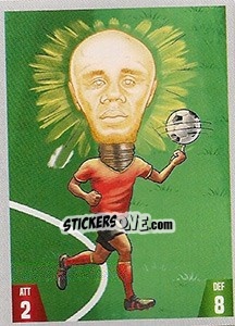 Sticker Vincent Kompany - Gooolmania 2018 n. 254 - Select