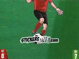 Sticker Kevin De Bruyne (puzzle 2) - Gooolmania 2018 n. 256 - Select