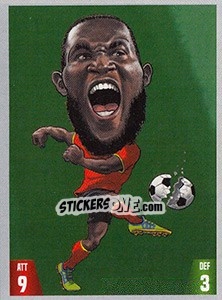 Sticker Romelu Lukaku - Gooolmania 2018 n. 257 - Select
