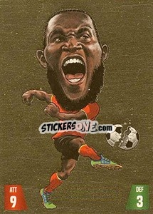 Sticker Romelu Lukaku - Gooolmania 2018 - Select