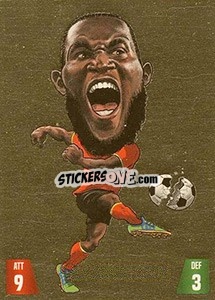 Sticker Romelu Lukaku - Gooolmania 2018 n. 257g - Select
