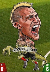 Sticker Radja Nainggolan - Gooolmania 2018 n. 260 - Select