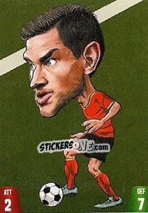 Sticker Jan Vertonghen - Gooolmania 2018 n. 262 - Select