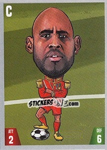 Sticker Felipe Baloy - Gooolmania 2018 n. 265 - Select