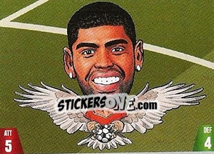 Sticker Gabriel Enrique Gómez - Gooolmania 2018 n. 266 - Select