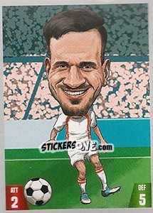 Sticker Ali Maâloul - Gooolmania 2018 n. 270 - Select