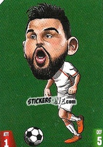 Sticker Syam Ben Youssef - Gooolmania 2018 n. 274 - Select