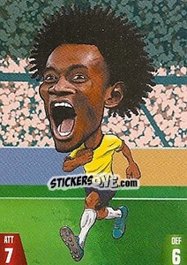 Sticker Juan Cuadrado - Gooolmania 2018 n. 276 - Select