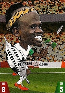 Sticker Sadio Mané - Gooolmania 2018 n. 282 - Select