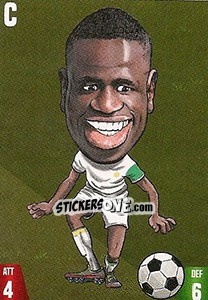Sticker Cheikhou Kouyaté - Gooolmania 2018 n. 286 - Select