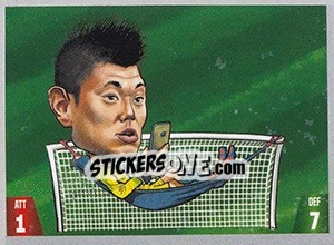 Sticker Eiji Kawashima - Gooolmania 2018 - Select