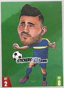 Sticker Sead Kolašinac - Gooolmania 2018 - Select