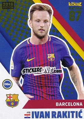 Sticker Ivan Rakitic - Football Cards 2018 - Kickerz