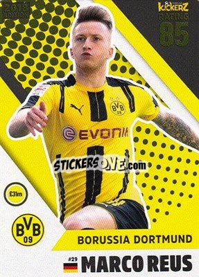 Sticker Marco Reus - Football Cards 2018 n. 29 - Kickerz