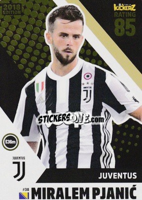 Figurina Miralem Pjanic - Football Cards 2018 - Kickerz