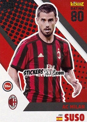 Sticker Suso - Football Cards 2018 - Kickerz