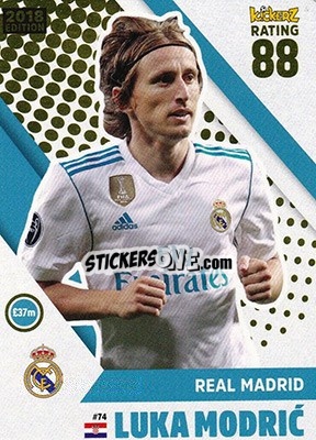 Sticker Luka Modric - Football Cards 2018 n. 74 - Kickerz