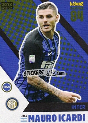 Sticker Mauro Icardi - Football Cards 2018 n. 104 - Kickerz