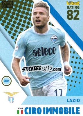 Figurina Ciro Immobile - Football Cards 2018 - Kickerz