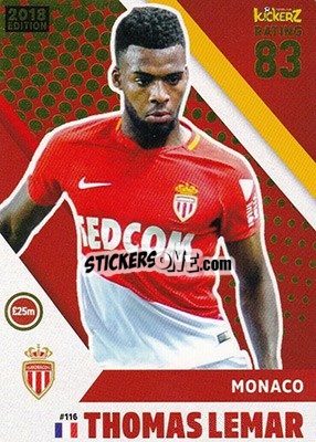 Figurina Thomas Lemar - Football Cards 2018 - Kickerz