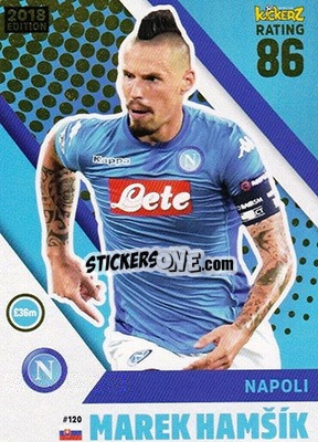 Sticker Marek Hamsik - Football Cards 2018 - Kickerz