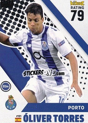 Sticker Oliver Torres - Football Cards 2018 n. 121 - Kickerz