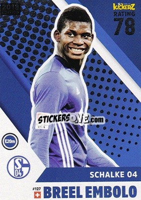 Sticker Breel Embolo - Football Cards 2018 - Kickerz